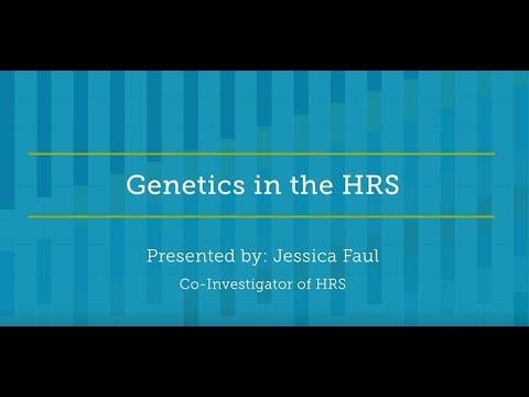 Embedded thumbnail for Genetics in the HRS