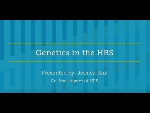 Embedded thumbnail for Genetics in the HRS